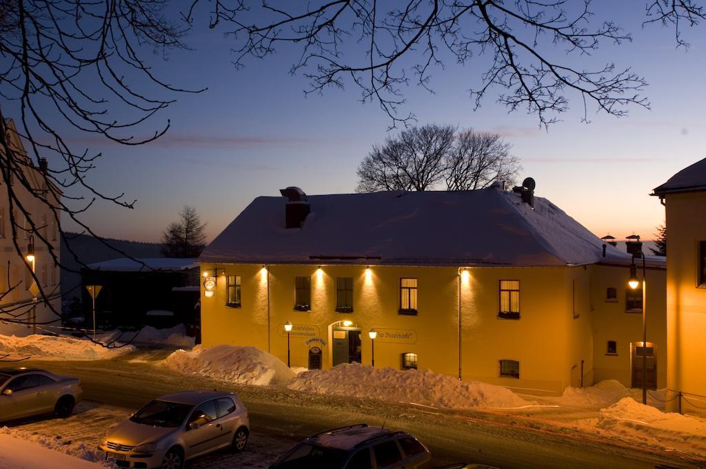 Pension Und Gaststaette "Zur Brauschaenke" Schöneck Kültér fotó